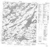 085P13 Wecho Lake Canadian topographic map, 1:50,000 scale