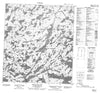 085P14 Squalus Lake Canadian topographic map, 1:50,000 scale