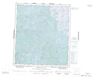 085P Upper Carp Lake Canadian topographic map, 1:250,000 scale