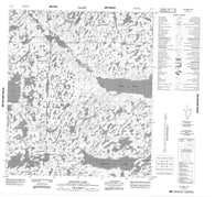 086A01 Mohawk Lake Canadian topographic map, 1:50,000 scale