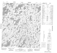 086A02 Tsan Lake Canadian topographic map, 1:50,000 scale