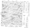 086A12 Baldhead Lake Canadian topographic map, 1:50,000 scale