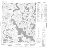 086A16 Lake Providence Canadian topographic map, 1:50,000 scale