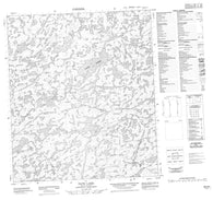 086B08 Pate Lake Canadian topographic map, 1:50,000 scale