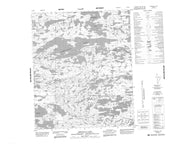 086B15 Grenville Lake Canadian topographic map, 1:50,000 scale