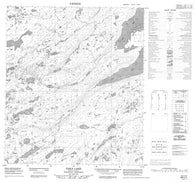 086C04 Taka Lake Canadian topographic map, 1:50,000 scale