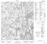 086C15 No Title Canadian topographic map, 1:50,000 scale