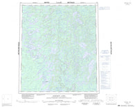 086C Hardisty Lake Canadian topographic map, 1:250,000 scale