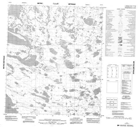 086D02 No Title Canadian topographic map, 1:50,000 scale