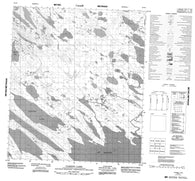 086D03 Cassino Lake Canadian topographic map, 1:50,000 scale