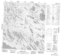 086D04 Messina Lake Canadian topographic map, 1:50,000 scale