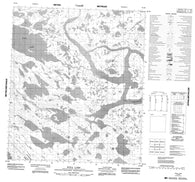 086D06 Etna Lake Canadian topographic map, 1:50,000 scale