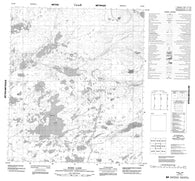 086D08 Rome Lake Canadian topographic map, 1:50,000 scale