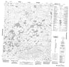 086D13 No Title Canadian topographic map, 1:50,000 scale