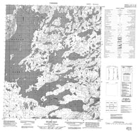 086D16 Stairs Bay Canadian topographic map, 1:50,000 scale