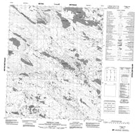 086E03 Thomas Lake Canadian topographic map, 1:50,000 scale