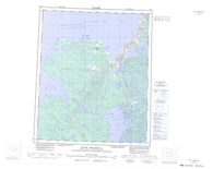 086E Leith Peninsula Canadian topographic map, 1:250,000 scale