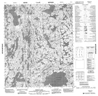 086F09 Bishop Lake Canadian topographic map, 1:50,000 scale