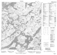 086F12 White Eagle Falls Canadian topographic map, 1:50,000 scale