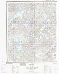 086F14 Hooker Lake Canadian topographic map, 1:50,000 scale