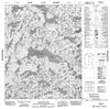 086F15 Breadner Lake Canadian topographic map, 1:50,000 scale