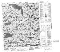 086G01 No Title Canadian topographic map, 1:50,000 scale