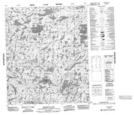 086G03 Irritation Lake Canadian topographic map, 1:50,000 scale