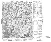 086G04 Exmouth Lake Canadian topographic map, 1:50,000 scale