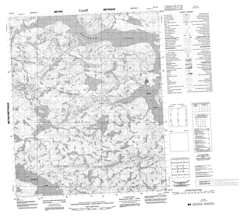 086G08 No Title Canadian topographic map, 1:50,000 scale