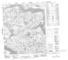 086G08 No Title Canadian topographic map, 1:50,000 scale