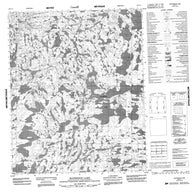 086G11 Scotstoun Lake Canadian topographic map, 1:50,000 scale