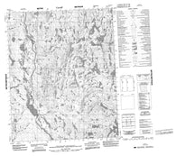 086G16 No Title Canadian topographic map, 1:50,000 scale