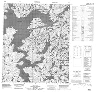 086H01 No Title Canadian topographic map, 1:50,000 scale