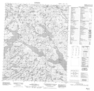 086H11 No Title Canadian topographic map, 1:50,000 scale