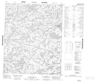 086H15 No Title Canadian topographic map, 1:50,000 scale