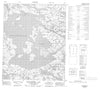 086H16 Rockinghorse Lake Canadian topographic map, 1:50,000 scale