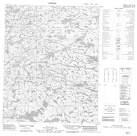 086I01 No Title Canadian topographic map, 1:50,000 scale