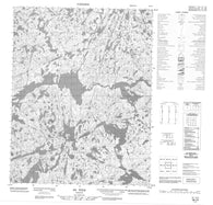 086I09 No Title Canadian topographic map, 1:50,000 scale