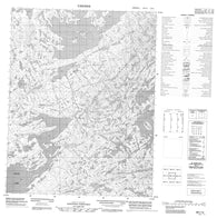 086I15 No Title Canadian topographic map, 1:50,000 scale