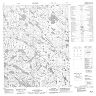 086J05 No Title Canadian topographic map, 1:50,000 scale