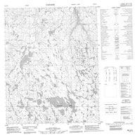 086J12 No Title Canadian topographic map, 1:50,000 scale