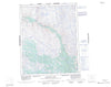 086J Hepburn Lake Canadian topographic map, 1:250,000 scale