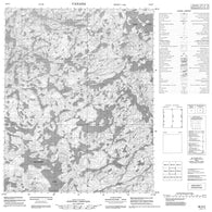 086K03 No Title Canadian topographic map, 1:50,000 scale