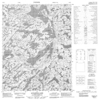 086K07 Augustus Lake Canadian topographic map, 1:50,000 scale