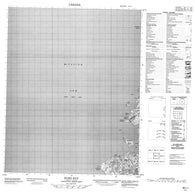 086L01 Echo Bay Canadian topographic map, 1:50,000 scale