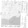 086L07 Blood Creek Canadian topographic map, 1:50,000 scale