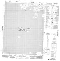 086L13 Prospect Island Canadian topographic map, 1:50,000 scale