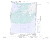 086L Takaatcho River Canadian topographic map, 1:250,000 scale