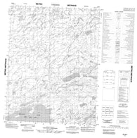 086M04 No Title Canadian topographic map, 1:50,000 scale