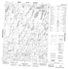 086M05 No Title Canadian topographic map, 1:50,000 scale